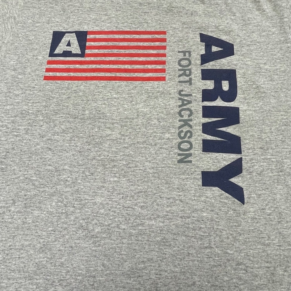 Vintage late 1990s Delta Pro Weight Men's Medium "Fort Jackson ARMY" T-Shirt